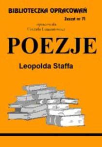 B.71 - POEZJE L.STAFFA - 2824303105