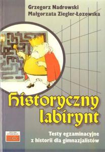 Historyczny labirynt. Testy egzaminacyjne z historii dla gimnazjalistw - 2824302403