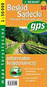 Beskid Sdecki gps mapa 1:50 000 - zgodne z gps - 2824301890