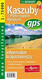 Kaszuby - mapa turystyczna gps - 2824301887