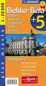 Bielsko-Biaa plus 5. Plan miasta - 2824301285