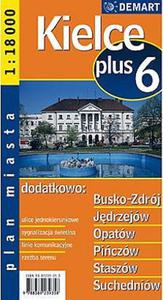 Kielce + 6. Plan miasta 1:18 000 - 2824301275