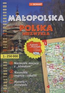 Maopolska. Polska Niezwyka. Turystyczny Atlas Samochodowy 1:250 000 - 2824301168