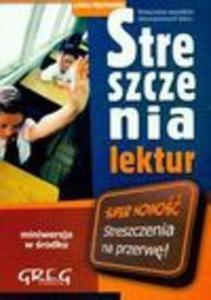 STRESZCZENIA LEKTUR SZKOA PODSTAWOWA + MINI CIGA - 2824300675