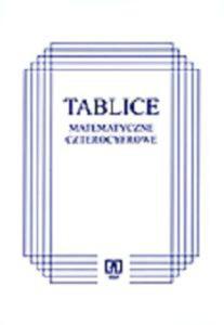 TABLICE MATEMATYCZNE CZTEROCYFROWE WSIP 83-02-08805-6 - 2824300545