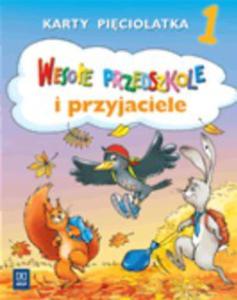 Wesoe przedszkole i przyjaciele. Karty piciolatka 1 - 2824298865