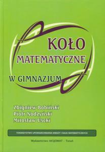 Koo matematyczne w gimnazjum - 2845073873