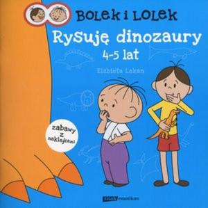 Bolek i Lolek Rysuj dinozaury 4-5 lat - 2824294272