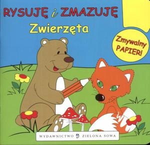 Rysuj i zmazuj. Zwierzta - 2824294090