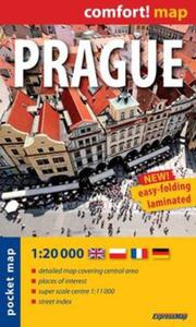 Plan miasta Praga 1:20 000 laminowana midi - 2824283426
