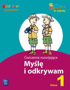 Razem w szkole. Klasa 1, edukacja wczesnoszkolna. Myl o odkrywam. wiczenia rozwijajce - 2824282611