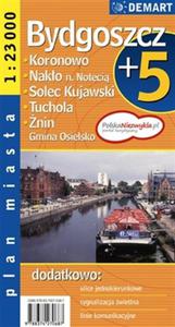 Plan miasta. Bydgoszcz 1:23 000. Plus5 - 2824282425