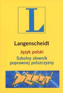 Jzyk polski. Szkolny sownik poprawnej polszczyzny (+CD)