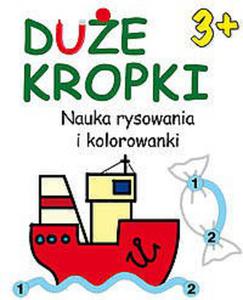 Due kropki 3+. Nauka rysowania i kolorowanki - 2824278393