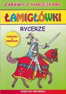 amigwki Rycerze. Zabawy z naklejkami - 2824275860