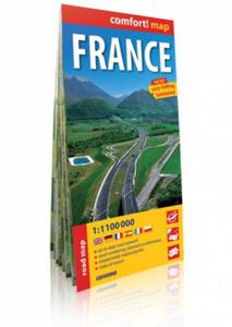Mapa samochodowa Francja 1: 100 000 laminowana - 2850660026
