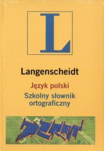 Jzyk polski. Szkolny sownik ortograficzny (+CD) - 2824273371