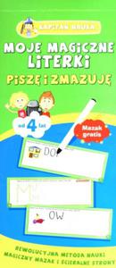 Moje magiczne literki. Pisz i zmazuj - 2824269459