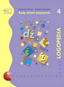 Logopedia. Bd mwi poprawnie. Zeszyt 4 - 2824264955