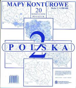 MAPA-KONTUROWA-POLSKA 2/20 - 2824264528