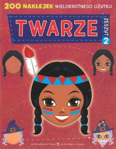 Naklejkowe twarze. Zeszyt 2 - 2824252182