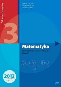 Matematyka. Klasa 3, liceum i technikum. Podrcznik. Zakres rozszerzony - 2824225655