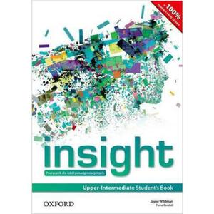 Insight Upper-Intermediate. Jzyk angielski. Podrcznik - 2857948267