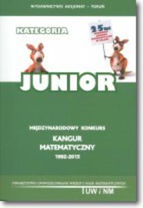 Matematyka z Kangurem. Junior. Klasa I gimn - I LO - 2824188658