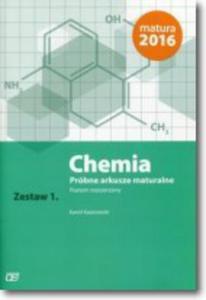 Chemia Prbne arkusze maturalne Zestaw 1 Poziom rozszerzony - 2824185240