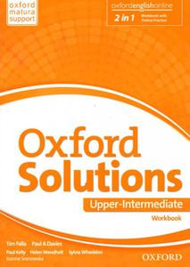 Oxford Solutions Upper-Intermediate. Liceum/techn. Jzyk angielski. Podr. - 2846836362