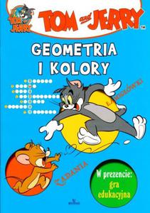 Tom i Jerry. Geometria i kolory + Gra edukacyjna - 2838430954