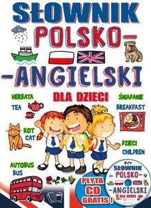 Sownik polsko-angielski dla dzieci + pyta CD - 2847321430