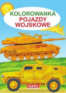 Pojazdy wojskowe. Kolorowanki - 2847320550