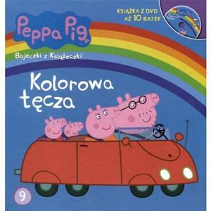 winka Peppa. Kolorowa tcza. Bajeczki z ksieczki + DVD - 2850655920