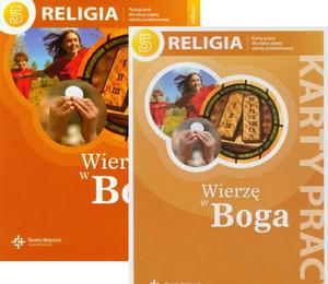 WIERZ W BOGA KLASA 5 PODR+KARTY PRACY KW KPL - 2863850800