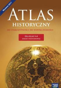 Atlas Historyczny. Wczoraj i dzi. Klasa 5-8. Szkoa podstawowa - 2856008213