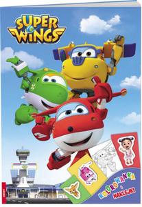 Super Wings Kolorowanka i naklejki DPN-301 - 2863300144