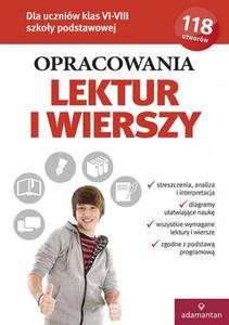 Opracowanie lektur i wierszy dla uczniw klas VI-VIII szkoy podstawowej - 2863298921