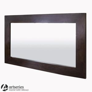 Lustro kolonialne 110 cm x 65,5 cm z palisandru Indyjskiego