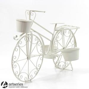 Biay, metalowy rower - stojak na kwiaty - 77513 - kwietnik - 2829134430