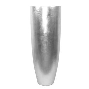 Duy, srebrny wazon donica 105 cm do salonu 101640 - 2861277486