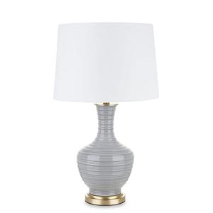 Stoowa lampa ceramiczna - szara - 137532 - 2861277601