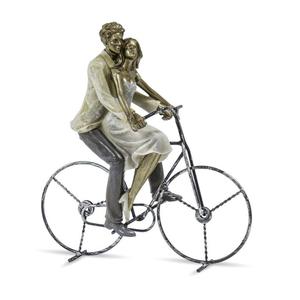 Figurka statuetka - para na rowerze 112211 - 2870917259