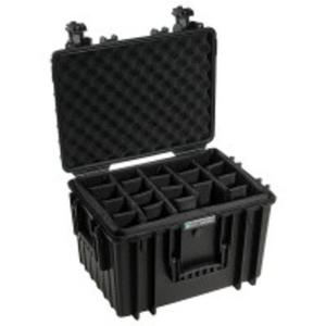 Walizka transportowa B&W outdoor.cases Typ 5500 RPD z przegrodami Czarna - 2827671147