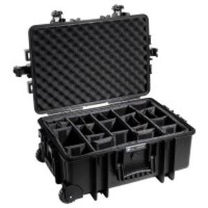 Walizka transportowa B&W outdoor.cases Typ 6700 RPD z przegrodami Czarna - 2827671157