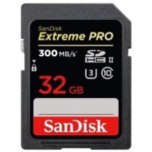 Karta pamici SanDisk SDHC 32GB Extreme PRO UHS-II 300MB/s - 2858599476