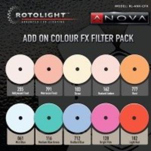 Zestaw filtrw Rotolight Add-on Colour FX Pack do lamp Anova - 2845874567