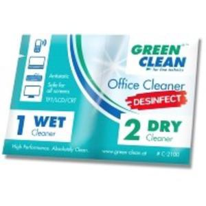 Green Clean C-2100-10 - ciereczki Office Cleaner Desinfect 10 szt - 2860772099