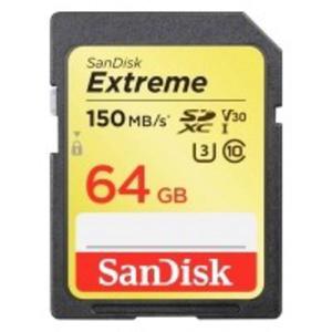 Karta pamici SanDisk SDXC 64GB 150/60MB/s V30 UHS-I U3 - 2860772137