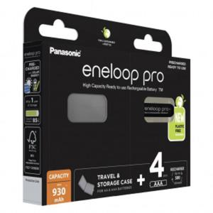 Akumulatorki Panasonic ENELOOP PRO R03/AAA 930mAh 4szt + BOX - 2874477907